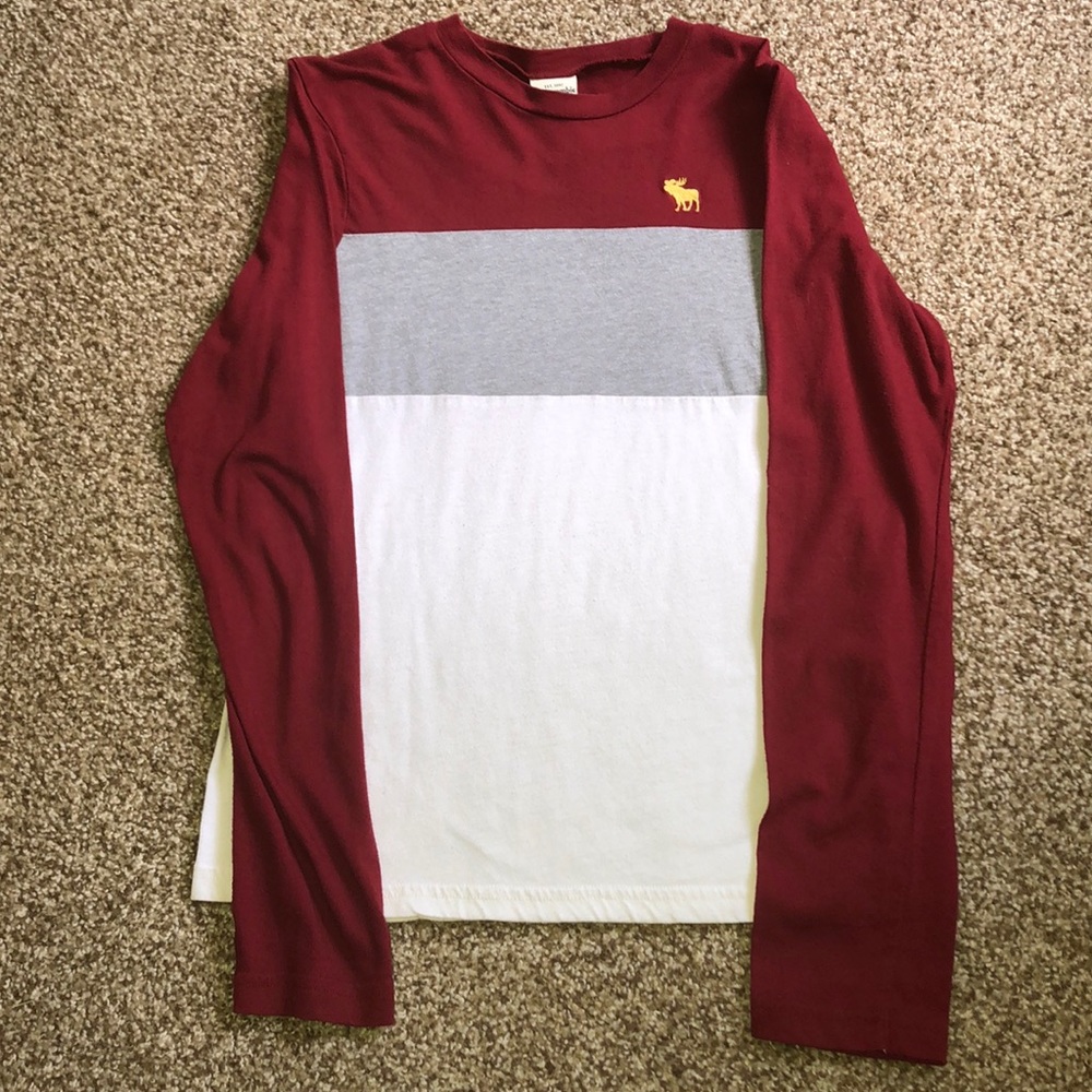 Boys Abercrombie long sleeve T-shirt
